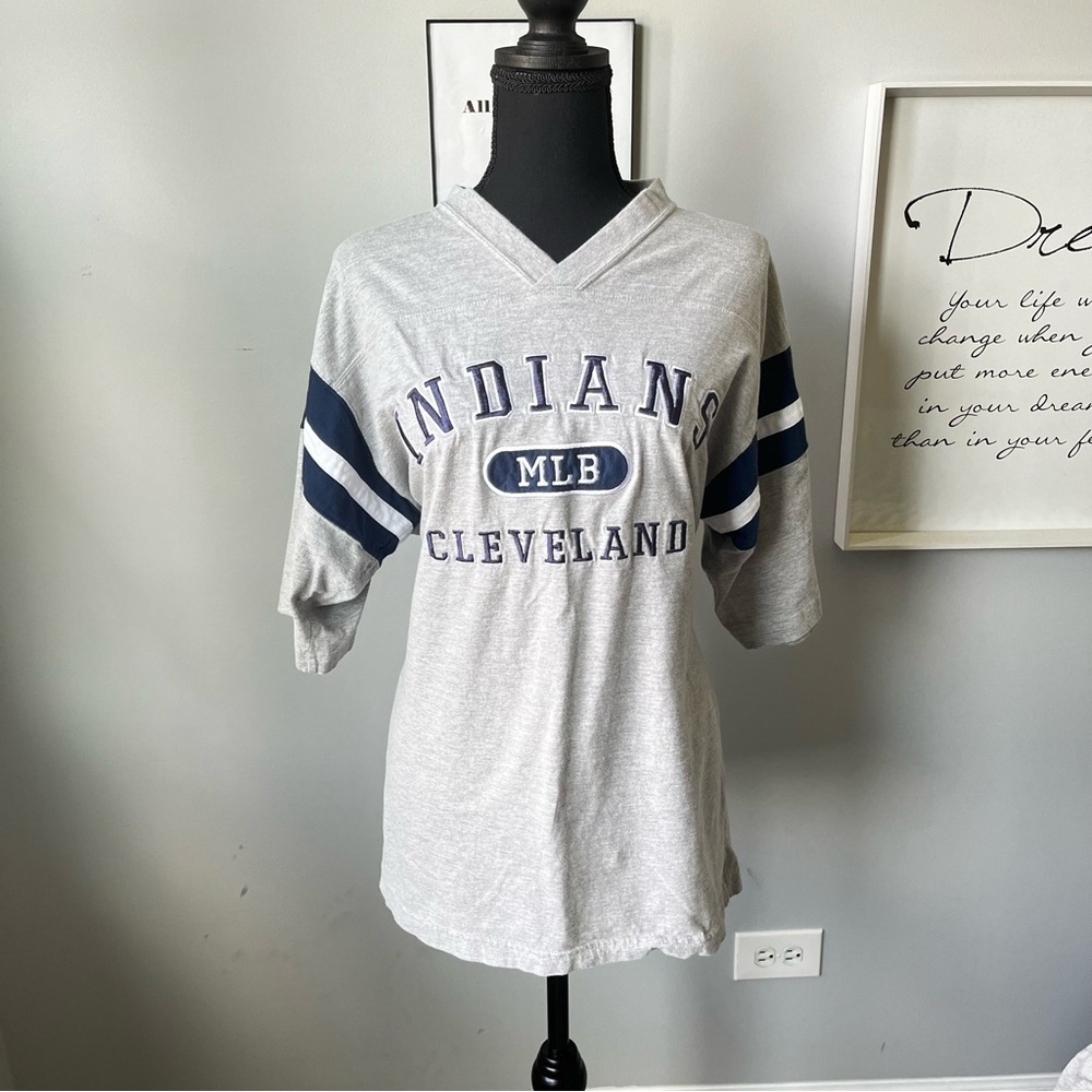 Y2K Cleveland Indians Lee sport tee. Cross posted